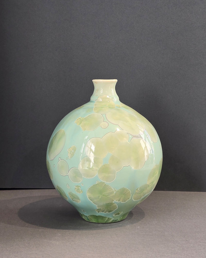 Bjarne Nielsen | Keramikk-vase "Krystallglasur"
